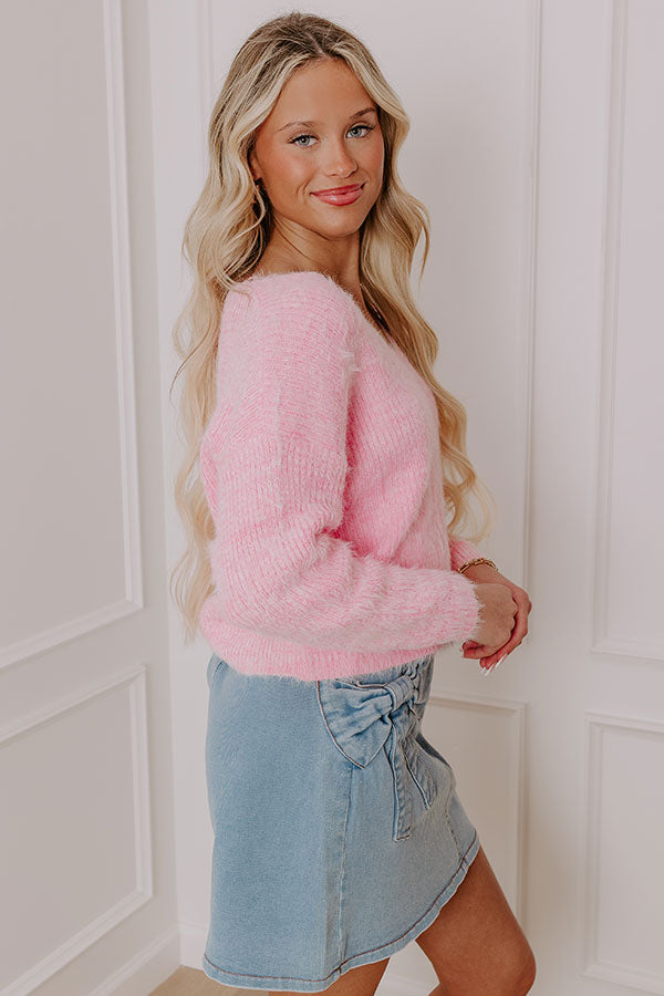 Ultimate Sweet Surprise Eyelash Knit Sweater
