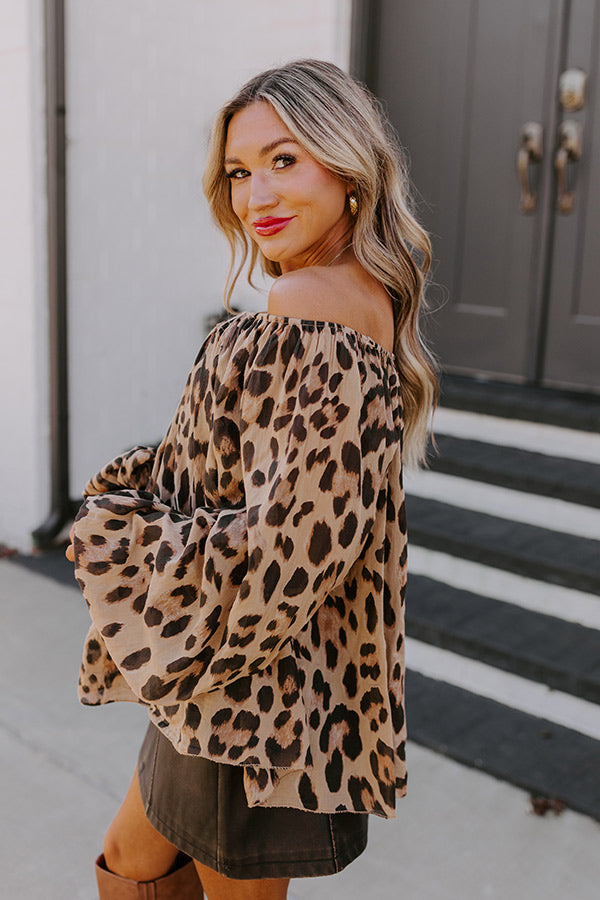 Ultimate Chic Leopard Print Top