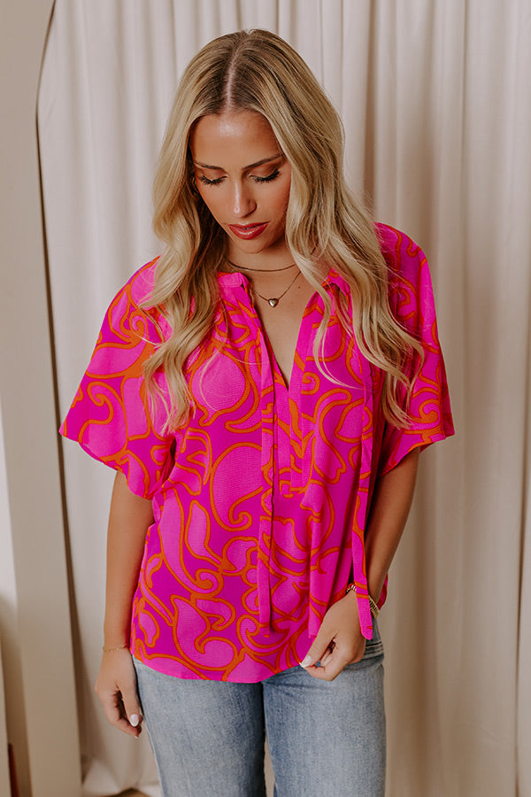 Premium Stay Sweet Floral Top - Ultimate Style Upgrade