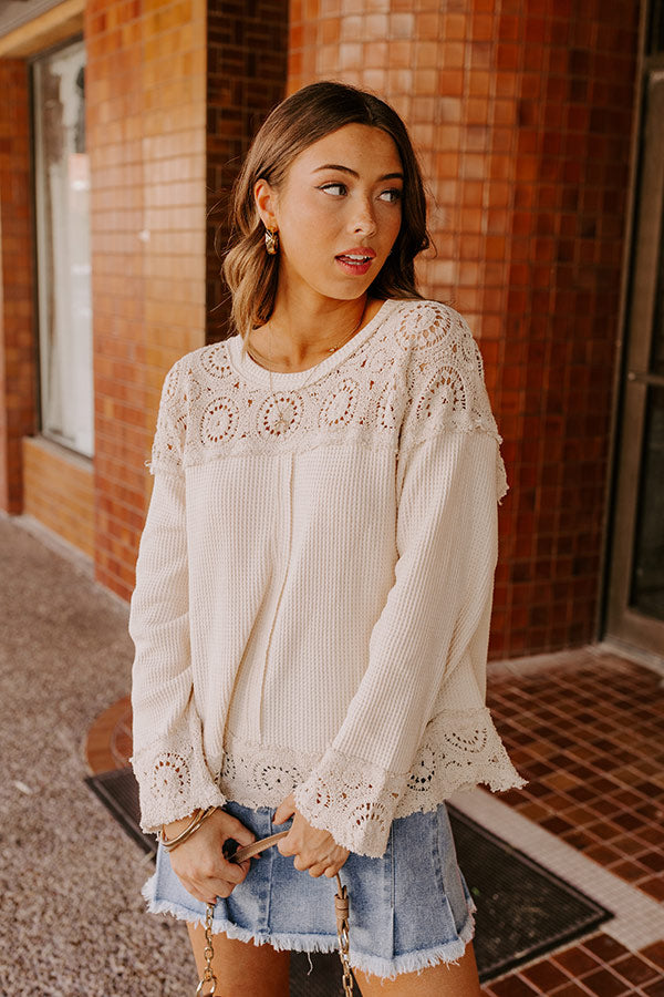 Premium Boho Chic Crochet Top