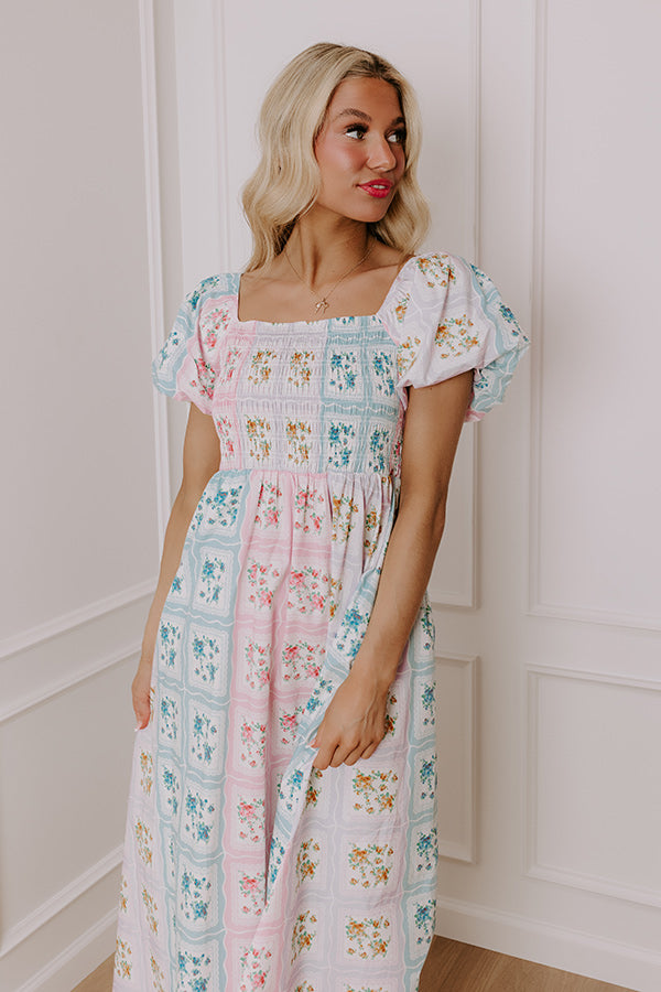 Ultimate Countryside Charm Floral Maxi Dress - Premium Summer Essential
