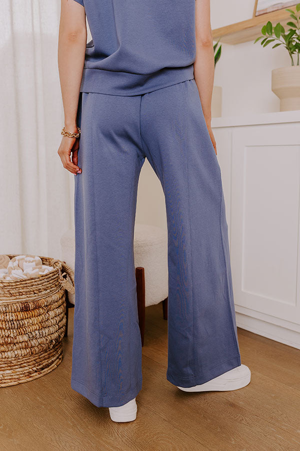 Ultimate Street Style Chic High Waist Scuba Pants - Riverside Edition