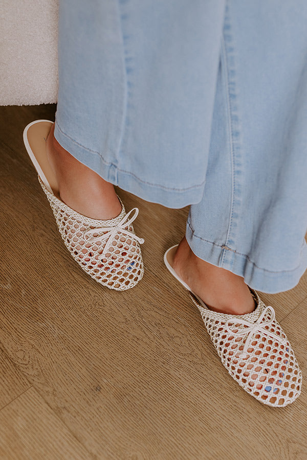 Premium Elsie Faux Leather Woven Flats - Ultimate Comfort & Style
