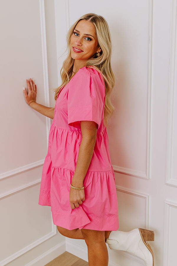 Ultimate Pink Take A Chance Mini Dress