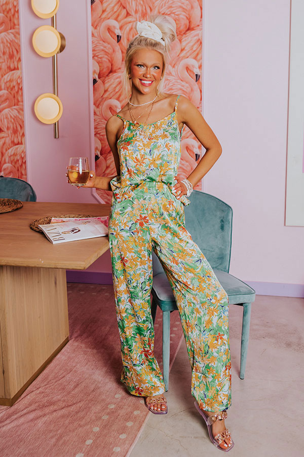 Premium Hamptons Hideout Floral High Waist Pants - Ultimate Style & Comfort