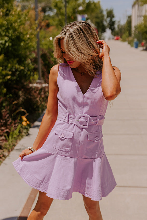 Lavender Bliss Ultimate Mini Dress
