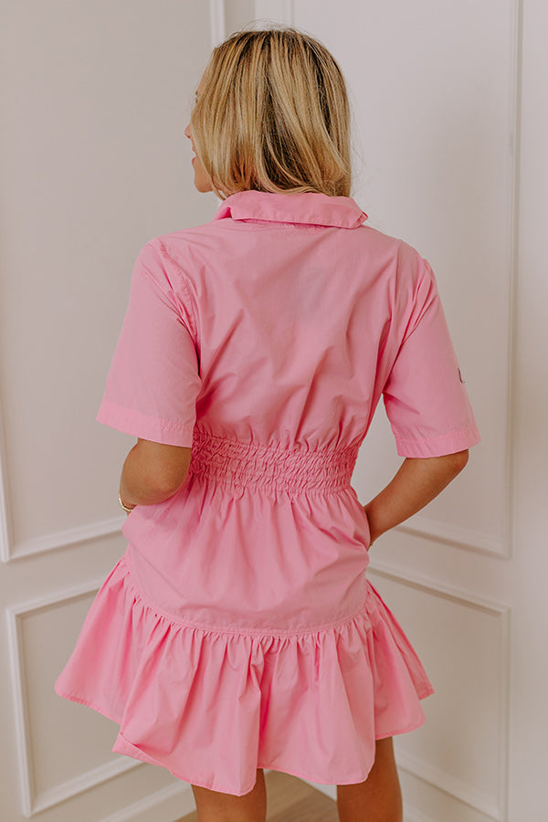 Ultimate Pink Mini Dress - Cool Composure Collection