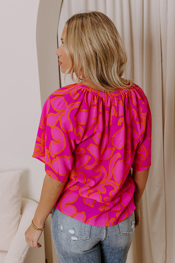 Premium Stay Sweet Floral Top - Ultimate Style Upgrade