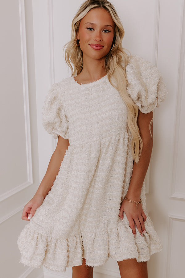 Ultimate Whimsical Whispers Knit Mini Dress
