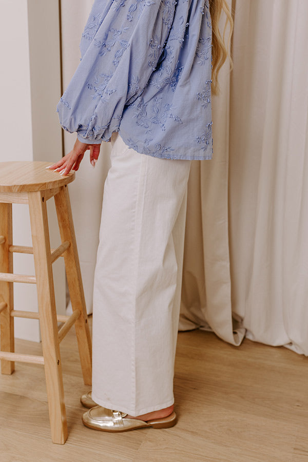 Premium Lana High Waist Wide Leg Jean - Ultimate Comfort & Style
