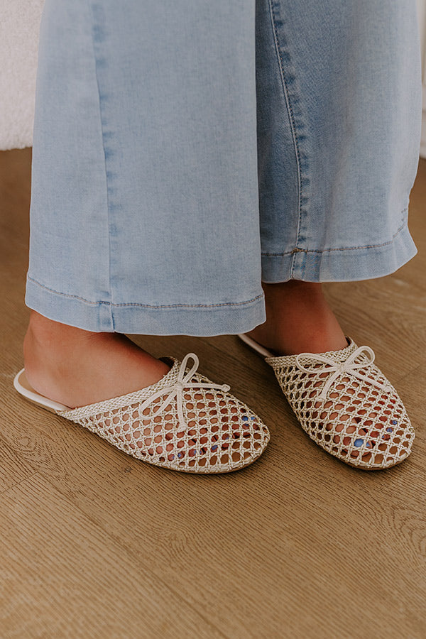 Premium Elsie Faux Leather Woven Flats - Ultimate Comfort & Style