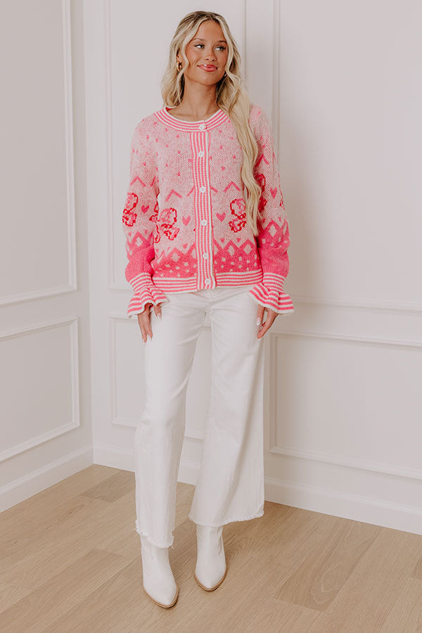 Ultimate Coquette Charm Knit Sweater - Premium Soft Knit Design
