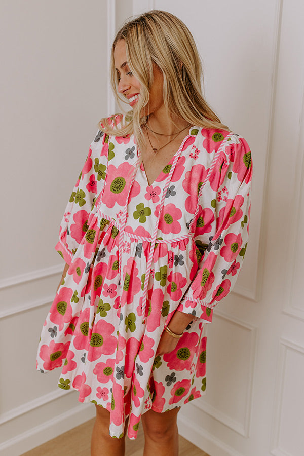 Ultimate Floral Mini Dress - Happy Blooms Collection