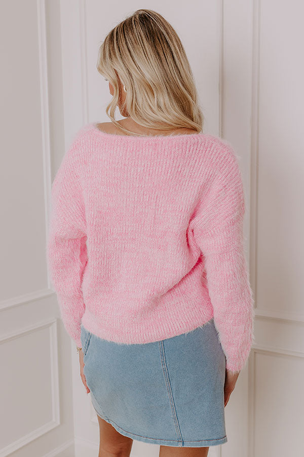Ultimate Sweet Surprise Eyelash Knit Sweater