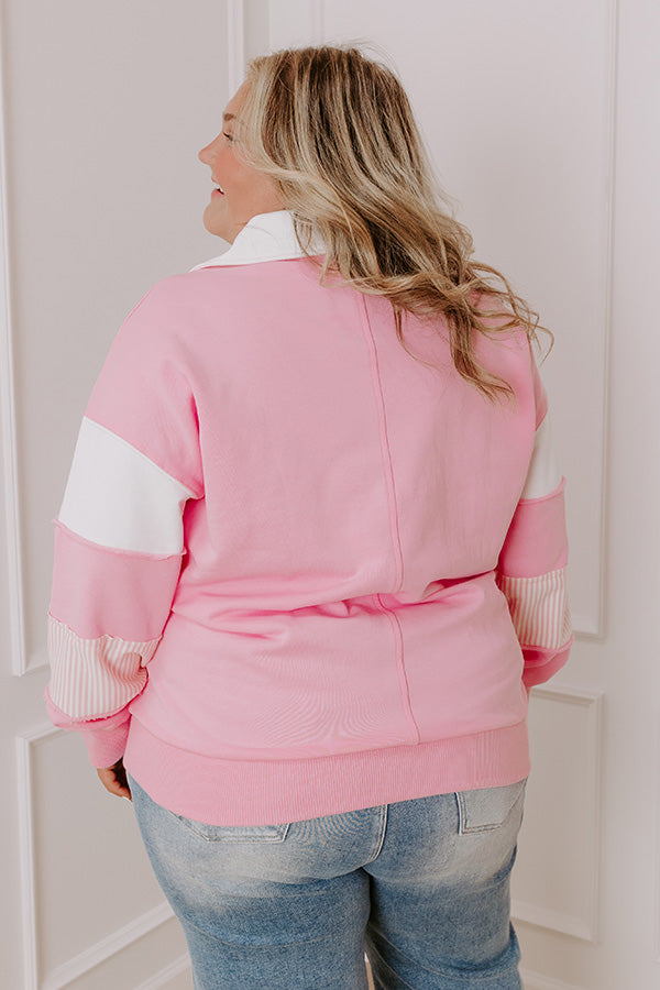 Premium Country Club Chic Sweatshirt - Curves Edition