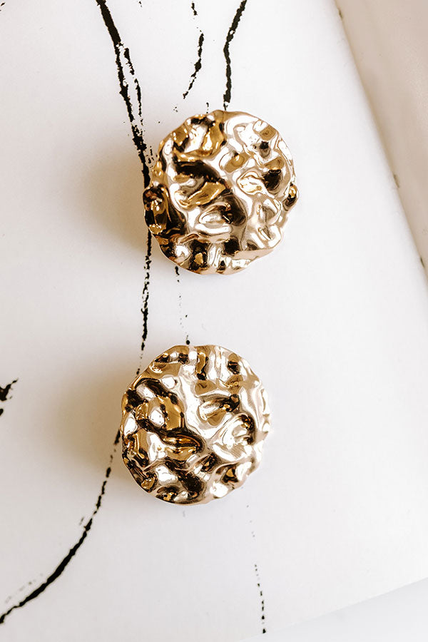 Premium Golden Hour Statement Earrings