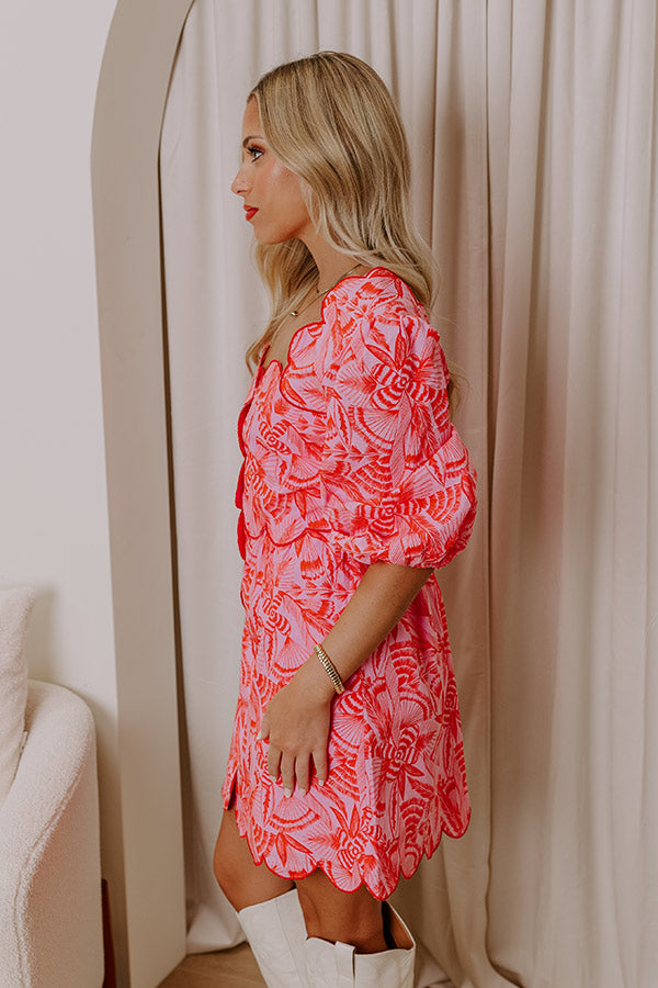 Ultimate Floral Mini Dress - That's Amore Collection