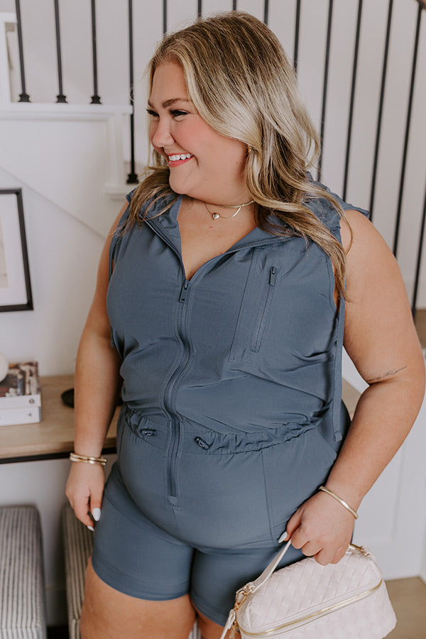 Ultimate Adventure Romper for Curves | Premium Outdoor Style