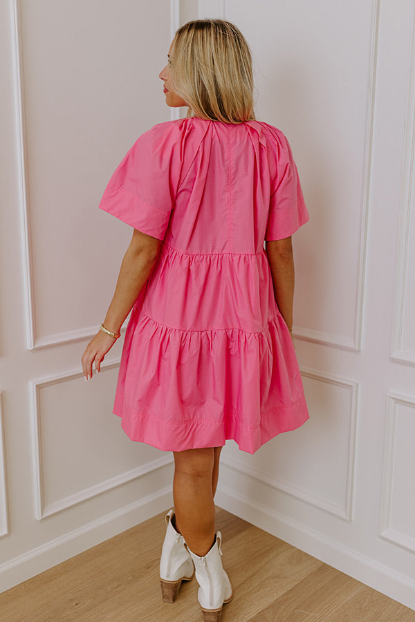 Ultimate Pink Take A Chance Mini Dress