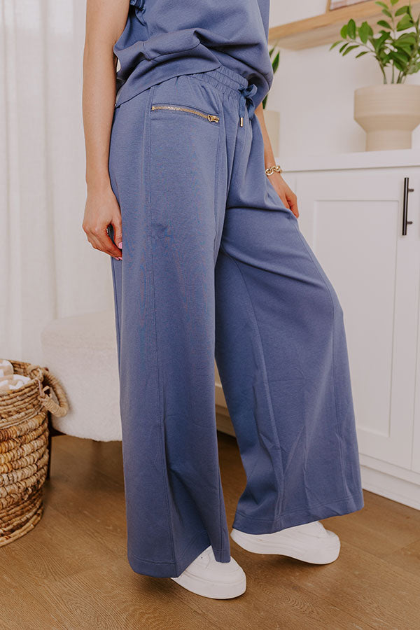 Ultimate Street Style Chic High Waist Scuba Pants - Riverside Edition