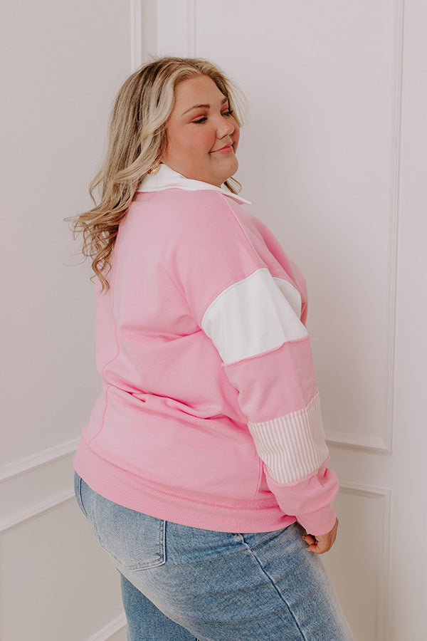 Premium Country Club Chic Sweatshirt - Curves Edition