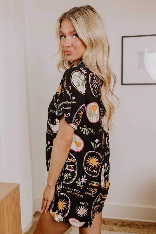 Premium Cancun Tropical Romper - Ultimate Island Style