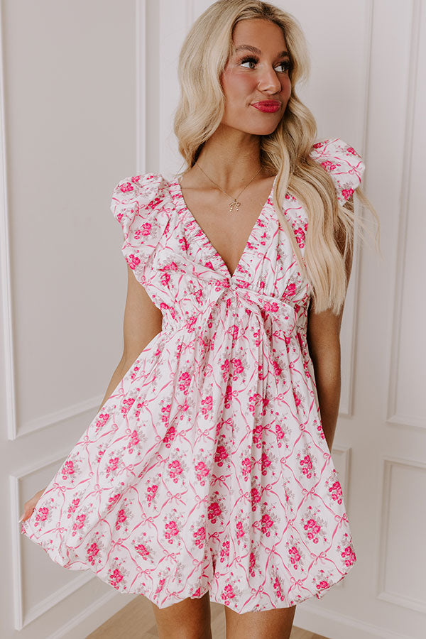 Ultimate Romance Floral Mini Dress