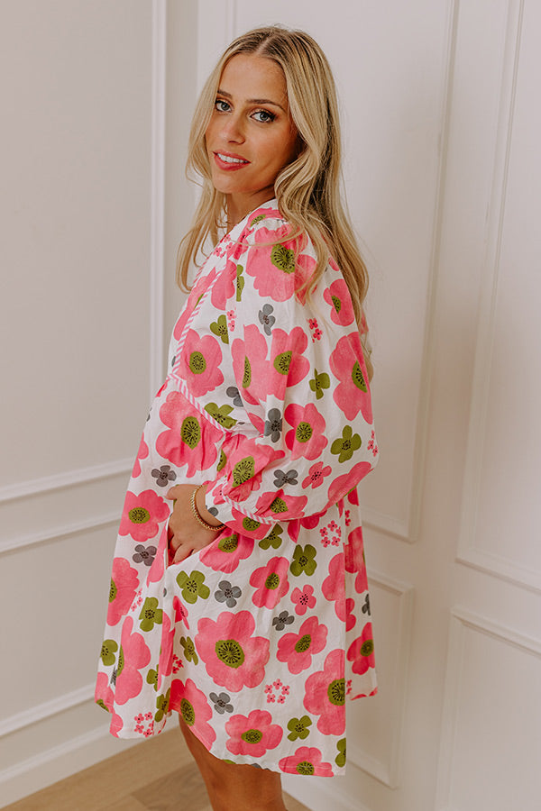 Ultimate Floral Mini Dress - Happy Blooms Collection