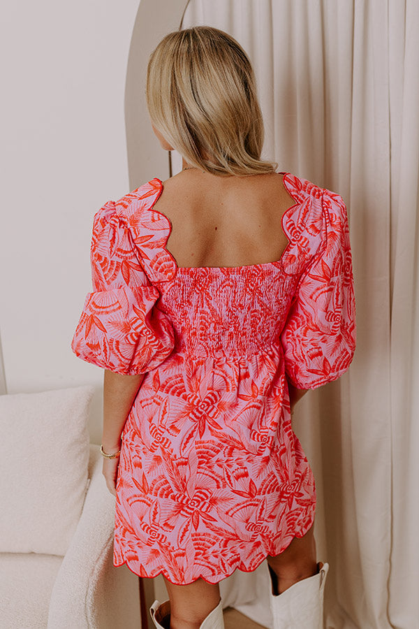 Ultimate Floral Mini Dress - That's Amore Collection