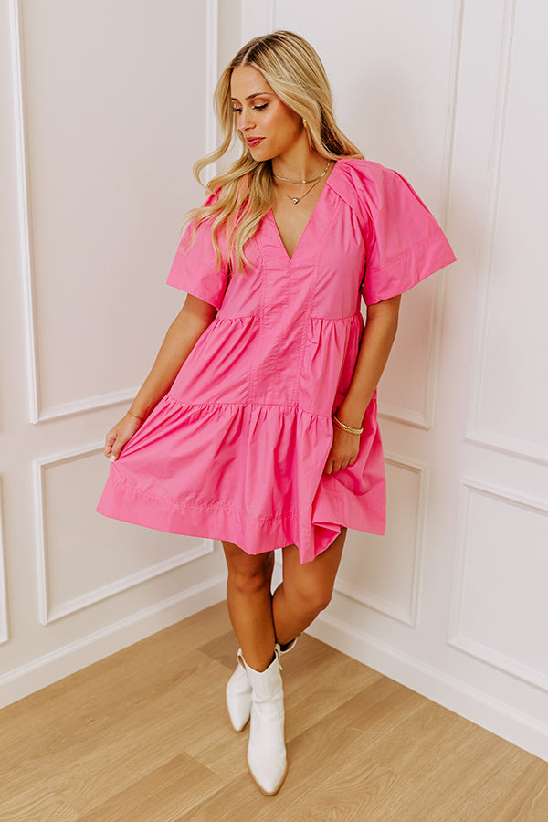 Ultimate Pink Take A Chance Mini Dress