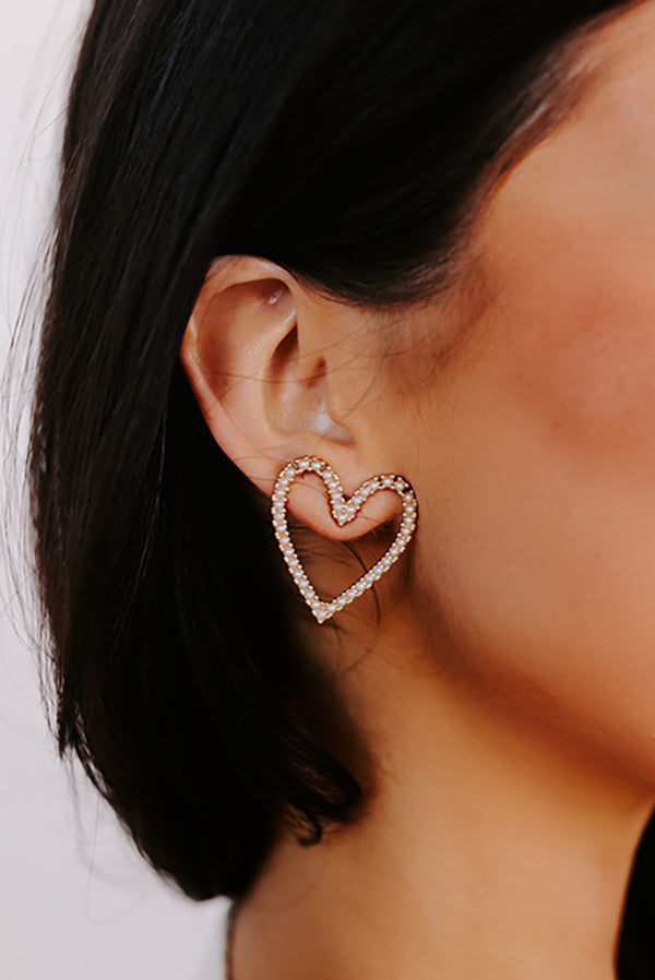 Premium Bliss & Love Pearl Earrings - Ultimate Elegance