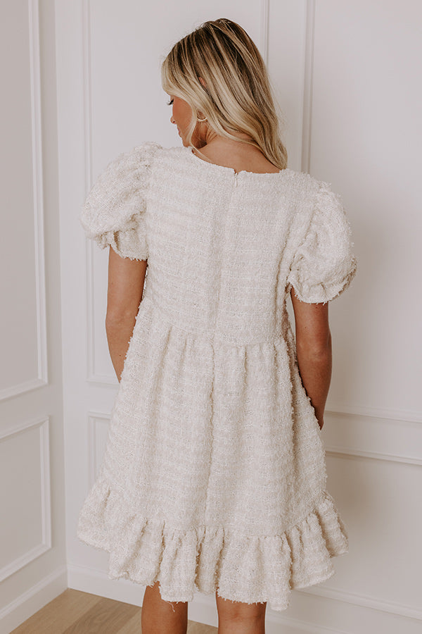 Ultimate Whimsical Whispers Knit Mini Dress