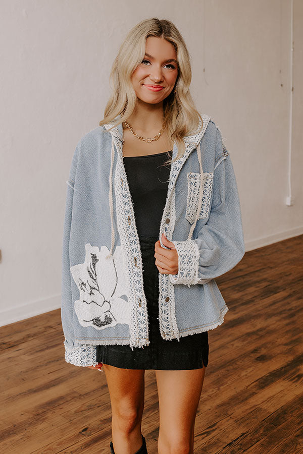 Premium Tucson Mornings Lightweight Denim Jacket - Upgrade Your Casual Style