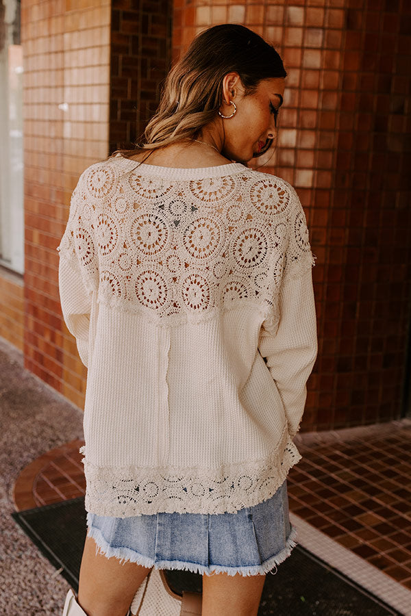 Premium Boho Chic Crochet Top