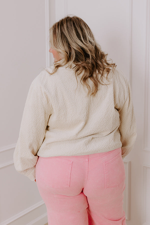 Premium Countryside Chic Corduroy Jacket