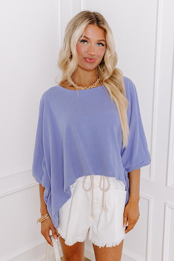 Ultimate Road Trip Oversized Top - Stylish & Comfortable