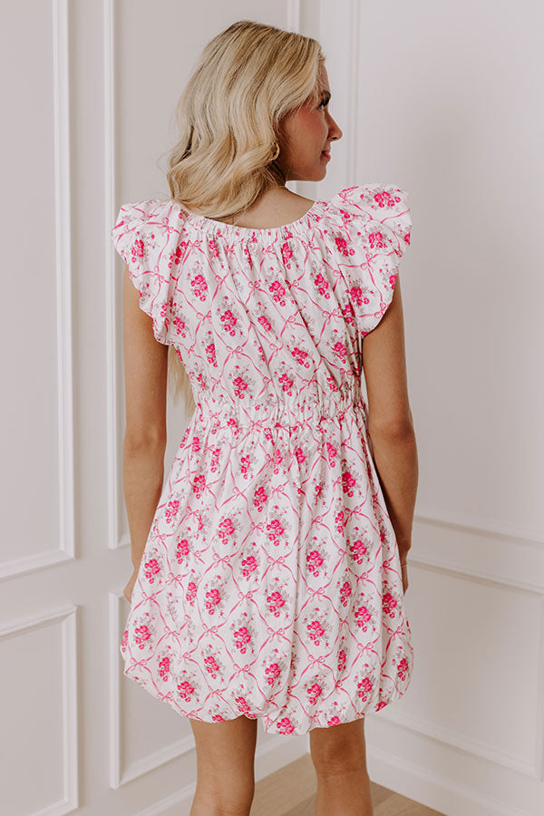 Ultimate Romance Floral Mini Dress