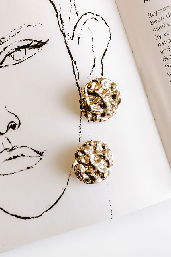 Premium Golden Hour Statement Earrings