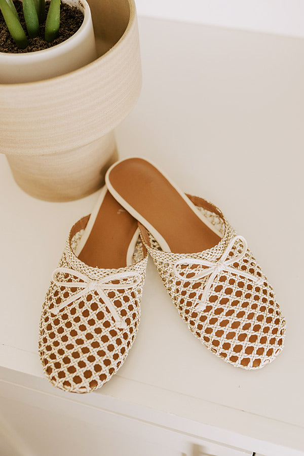 Premium Elsie Faux Leather Woven Flats - Ultimate Comfort & Style