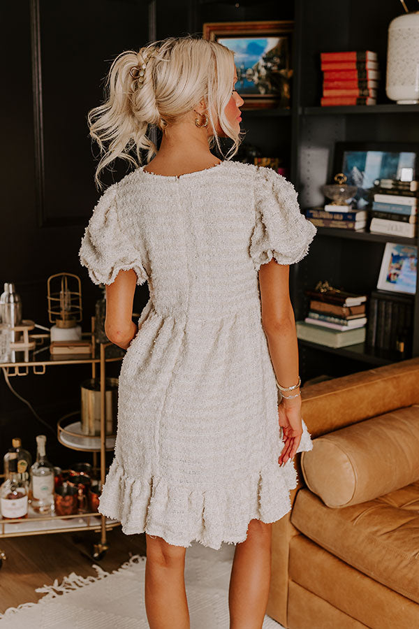 Ultimate Whimsical Whispers Knit Mini Dress