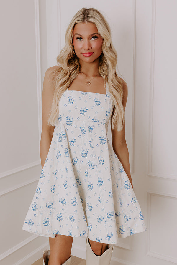 Ultimate Cottage Charm Floral Mini Dress