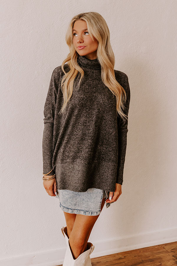 Premium Fireside Cuddles Sweater - Ultimate Cozy Black