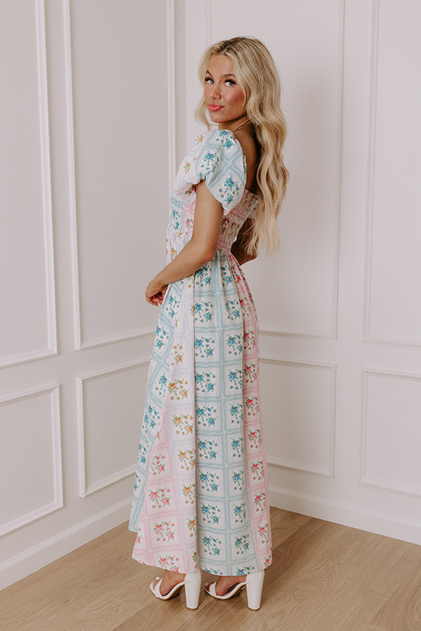 Ultimate Countryside Charm Floral Maxi Dress - Premium Summer Essential