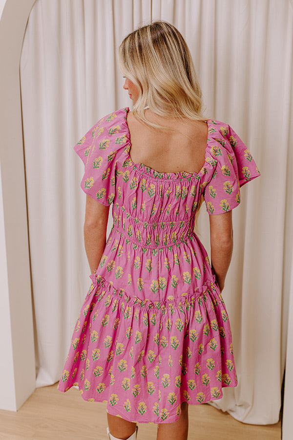 Ultimate Countryside Charm Floral Mini Dress