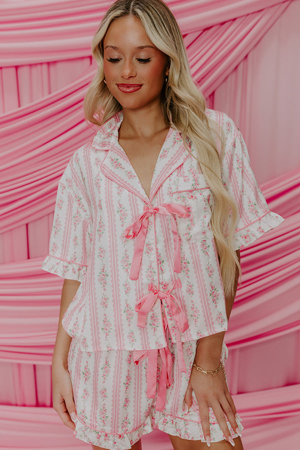 Premium Floral Satin Pajama Top - Ultimate Lounge Wear