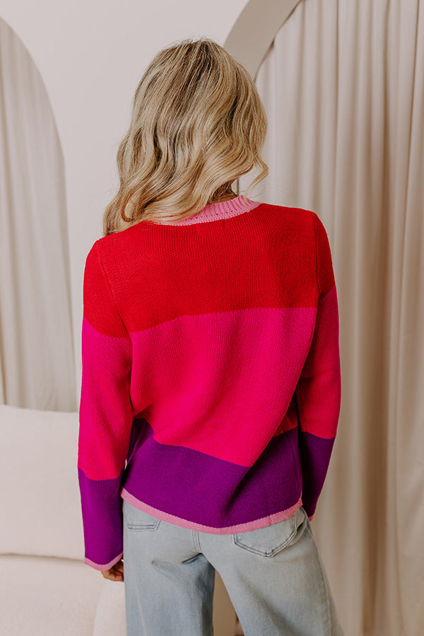 Ultimate Color Block Sweater - Bold & Cozy Style