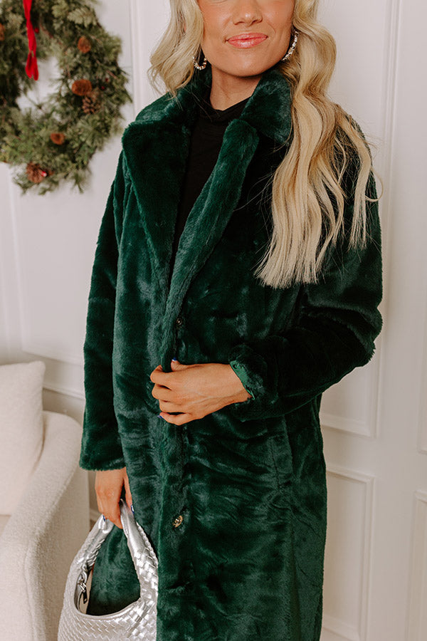 Premium Hyde Park Luxe Plush Coat