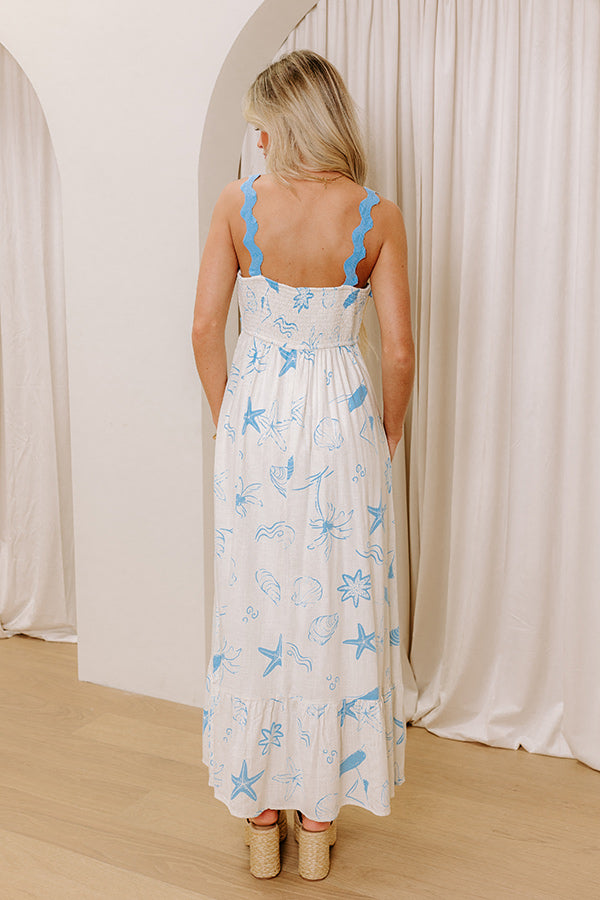 Premium Linen-Blend Maxi Dress for Sunny Escapes