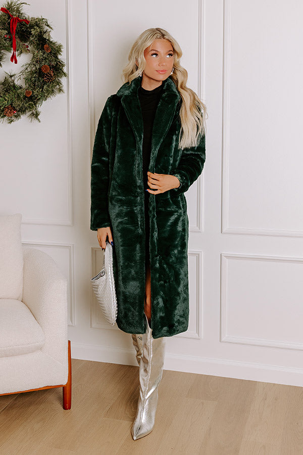 Premium Hyde Park Luxe Plush Coat