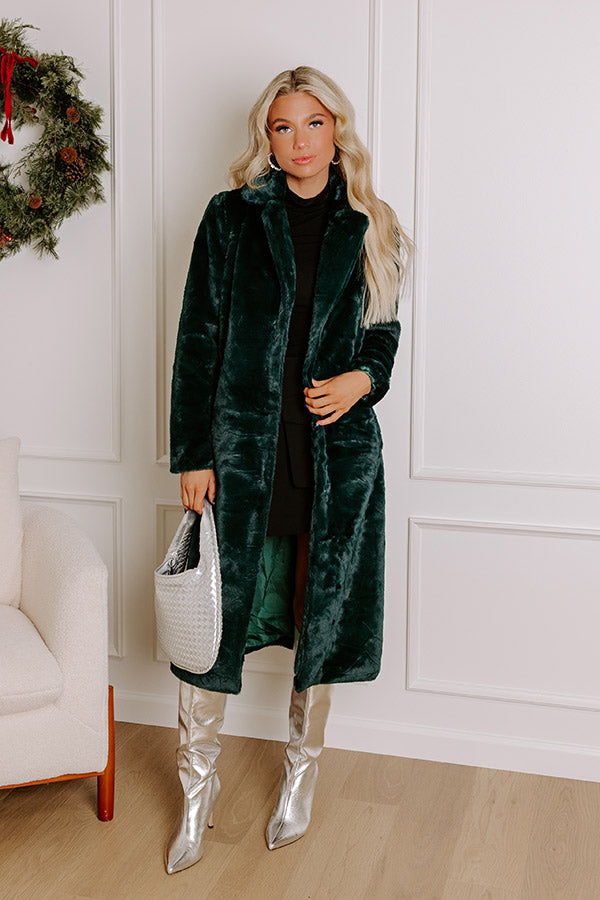 Premium Hyde Park Luxe Plush Coat